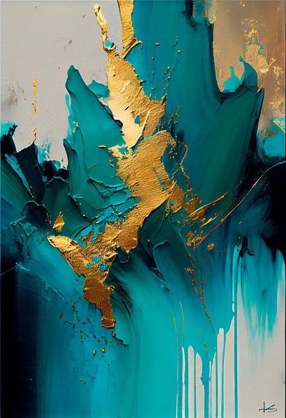Abstract Painting by Maarten Knops