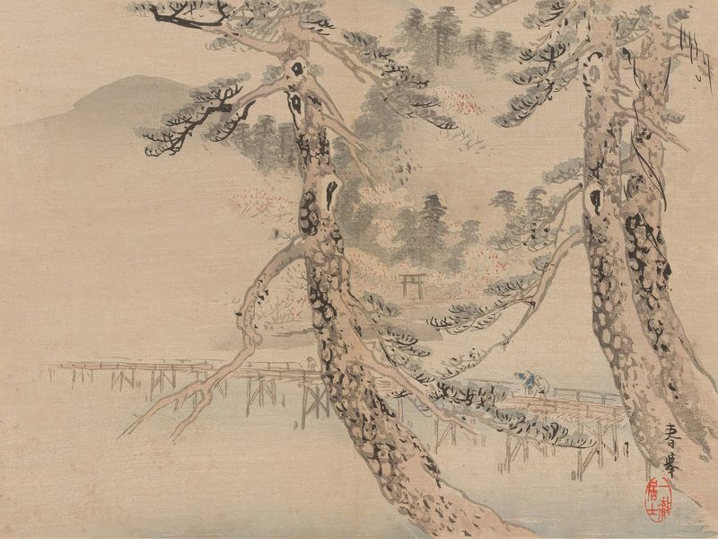 Motif tiré de Yōfu gajō (Picture Album of the Peaceful Capital) par Peter Balan