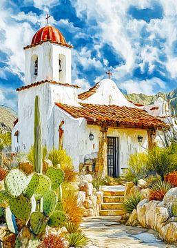 Kerkelijke kunst in Mexico van JBJart Justyna Jaszke