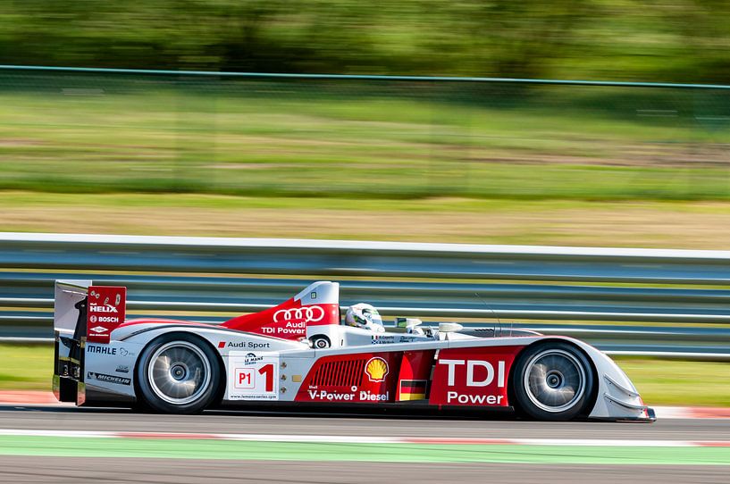 Audi R10 TDI Le Mans Series racewagen van Sjoerd van der Wal Fotografie
