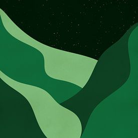 Emerald Landscape van MDRN HOME
