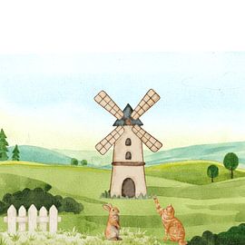 Die skurrile Windmühlenwiese von Geovia