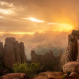 Valley of desolation in South Africa by Helene van Rijn
