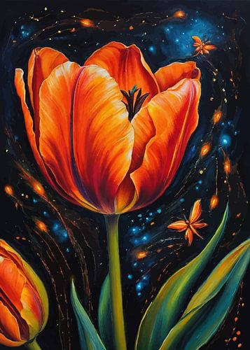 Darwin hybride tulp van MIROKKU