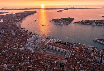 Sonnenuntergang über Venedig