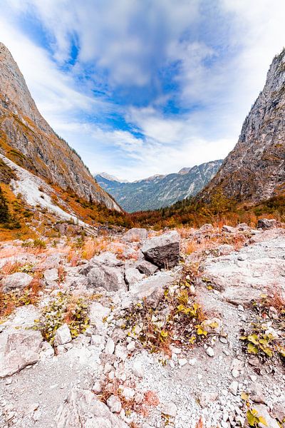 Mountain Landscape on the Watzmann Massif by Dirk Rüter