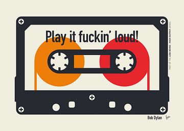 No. 5 Play it loud, Bob Dylan by Chungkong Art
