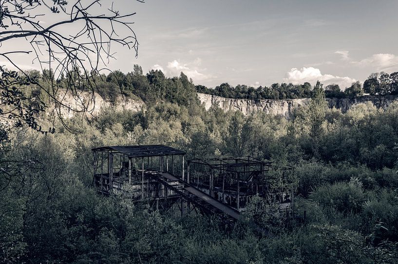 Verlaten filmset van Schindlers List van Maarten Deckers