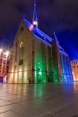 Mariënburgkapel by night, Nijmegen