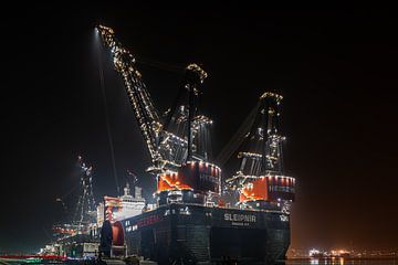 Sleipnir by Night van Havenfotos.nl(Reginald van Ravesteijn)