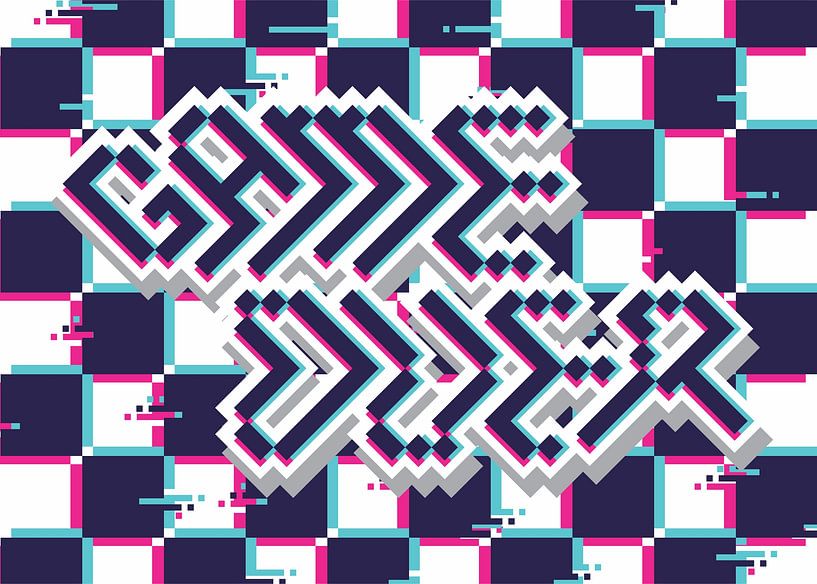 GAME OVER GLITCH STYLE von Taufan Heriyansyah