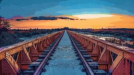 Moerputten Brug / Art sur Maurice Meerten