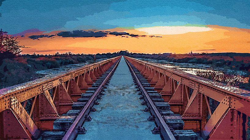 Moerputten Brug / Art von Maurice Meerten