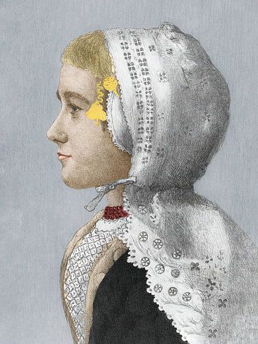 Une jeune fille de Zélande