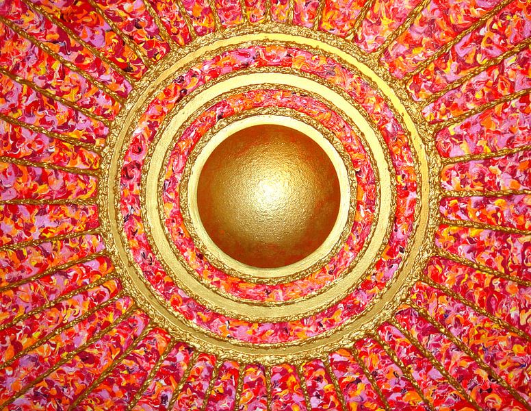 Mandala - SUN - Sonne von Ralf Hasse