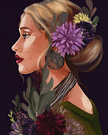 Lady in Bloom von Studio Kluin