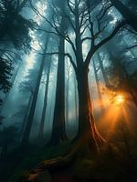 Golden Forest Light
