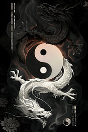 Cosmic Balance: Yin & Yang by John Dan