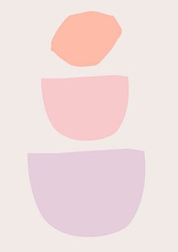 Nordicpastelsabstract Ratioiso van Grace Digital Art Co