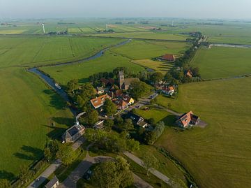 Alingawier: A picturesque village in Friesland by Ewold Kooistra