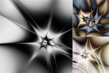 Elegant - leuchtender Stern von Claudia Gründler