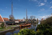 Die kleine Werft in Edam