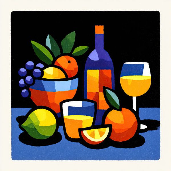 Bol de fruits | Joyful Moments with Citrus par OMG Art