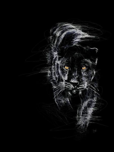 Black Jaguar by Yoga Pranata