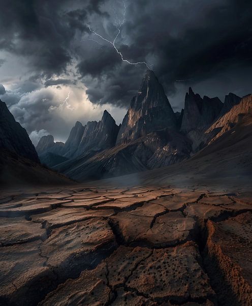 Weite und Wolken von fernlichtsicht