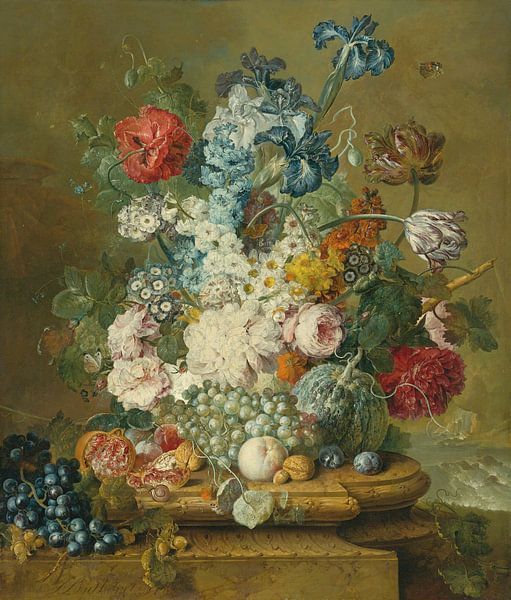 Stillleben mit Blumen, Jacobus Linthorst von Meesterlijcke Meesters