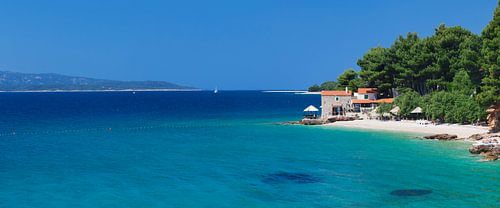 house on the beach, Bol, island Brac, Croatia