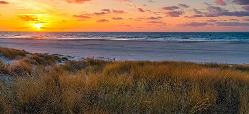 Coucher de soleil sur Vlieland