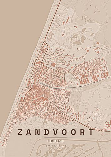 Zandvoort Plattegrond