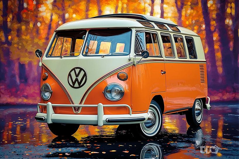 Volkswagen T1 van PixelPrestige