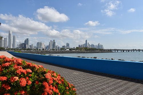 De promenade aan zee