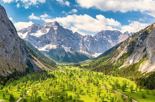 Zomer aan de Großer Ahornboden