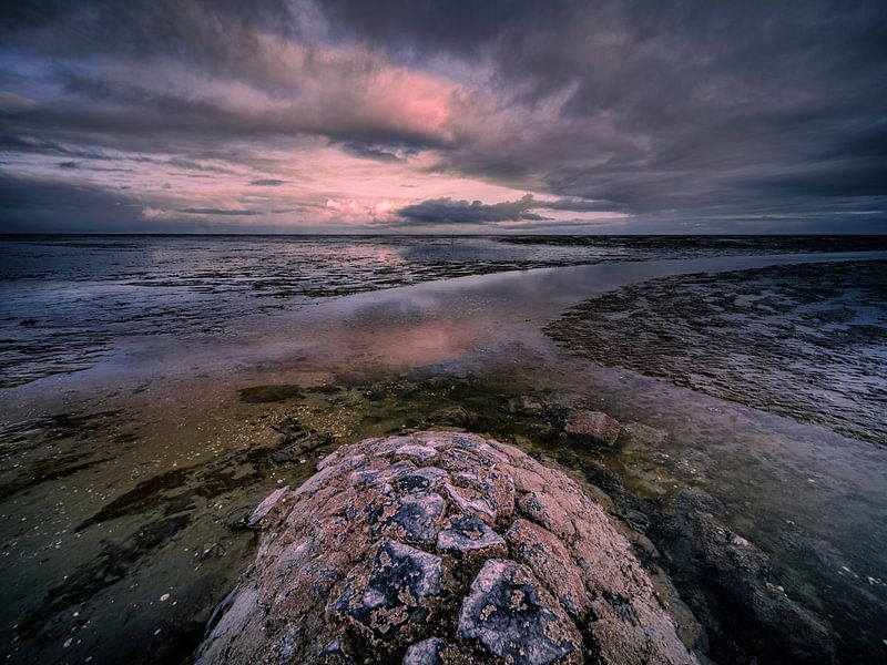 Sunrise at Paesens-Moddergat by Eddy Westdijk