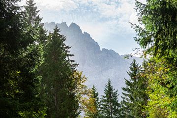 Zugspitze massief en Zugspitze