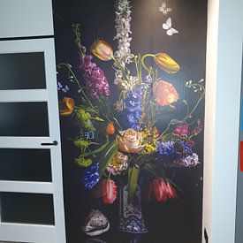 Customer photo: Dutch Love by Fine Art Flower - Artist Sander van Laar, as wallpaper