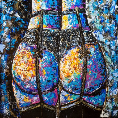 50 tinten bont blauw en pimpelpaars