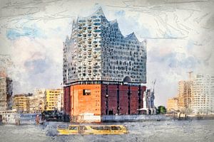 Die neue Elbphilharmonie in Hamburg