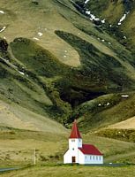 Kerkje te Vik i Myrdal - IJsland