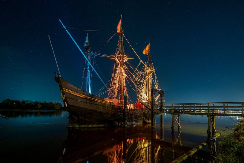 Ship the Halve Maen by Fotografie Ronald