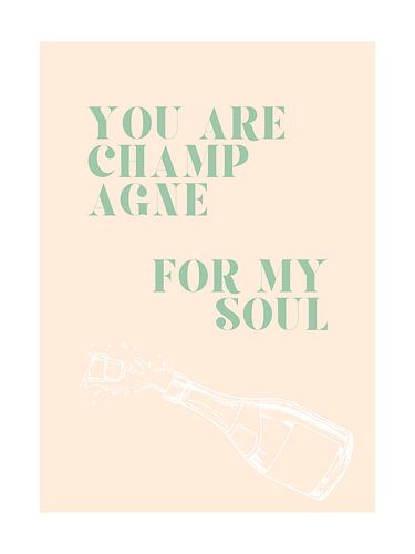 Champagne voor mijn ziel