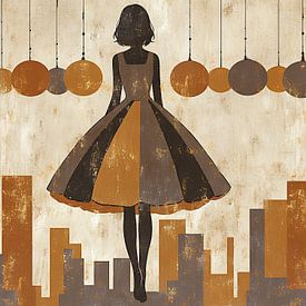 Urban silhouette | Urban Elegance by Wonderful Art