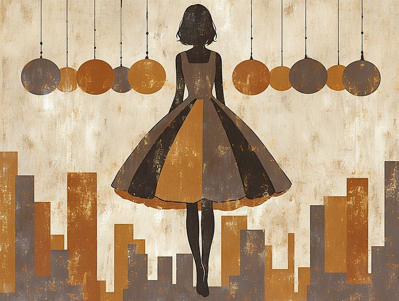 Stadssilhouet | Urban Elegance van De Mooiste Kunst