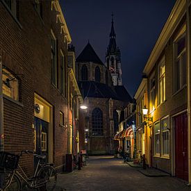 Trompetsteeg Delft by Michael van der Burg