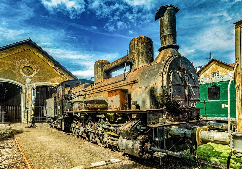 Lost Place Eisenbahn in Böhmen von Johnny Flash
