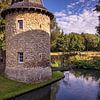 Hof von Schloss Cortenbach von Rob Boon