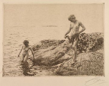 Anders Zorn - Seaward Archipelago (1913) by Peter Balan